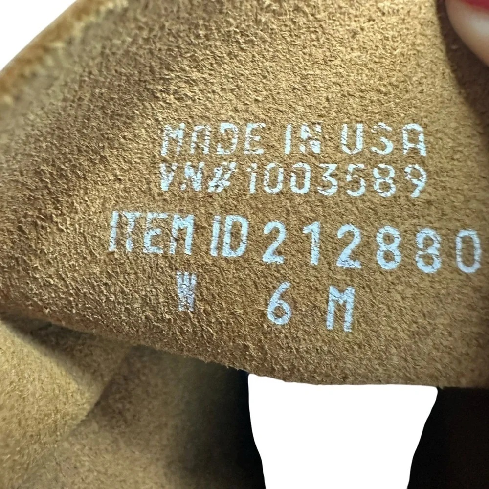 L.L. Bean Tan Navy Bean Boots Size 6 M